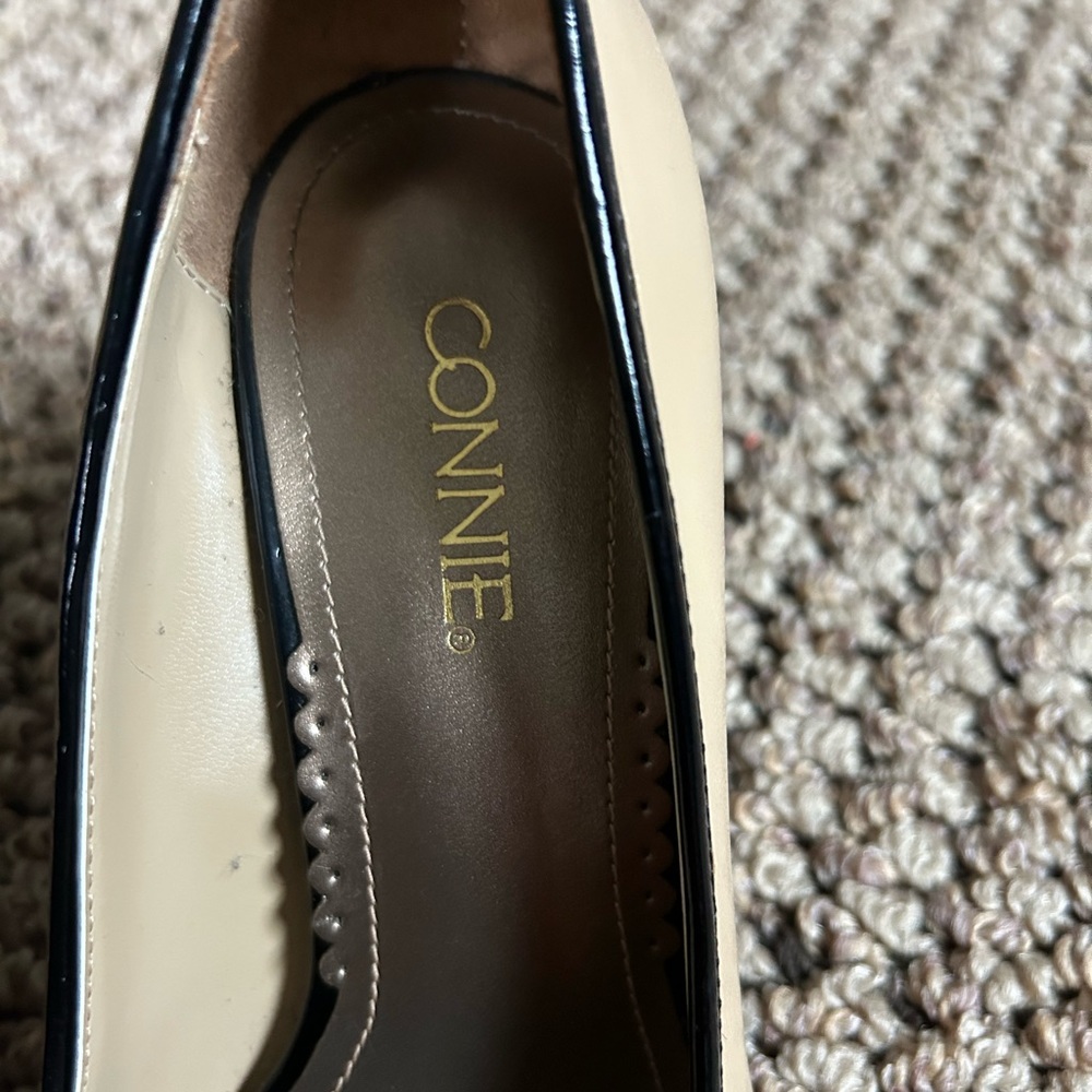 Connie peep toe stiletto shoes size 6 - Picture 3 of 5